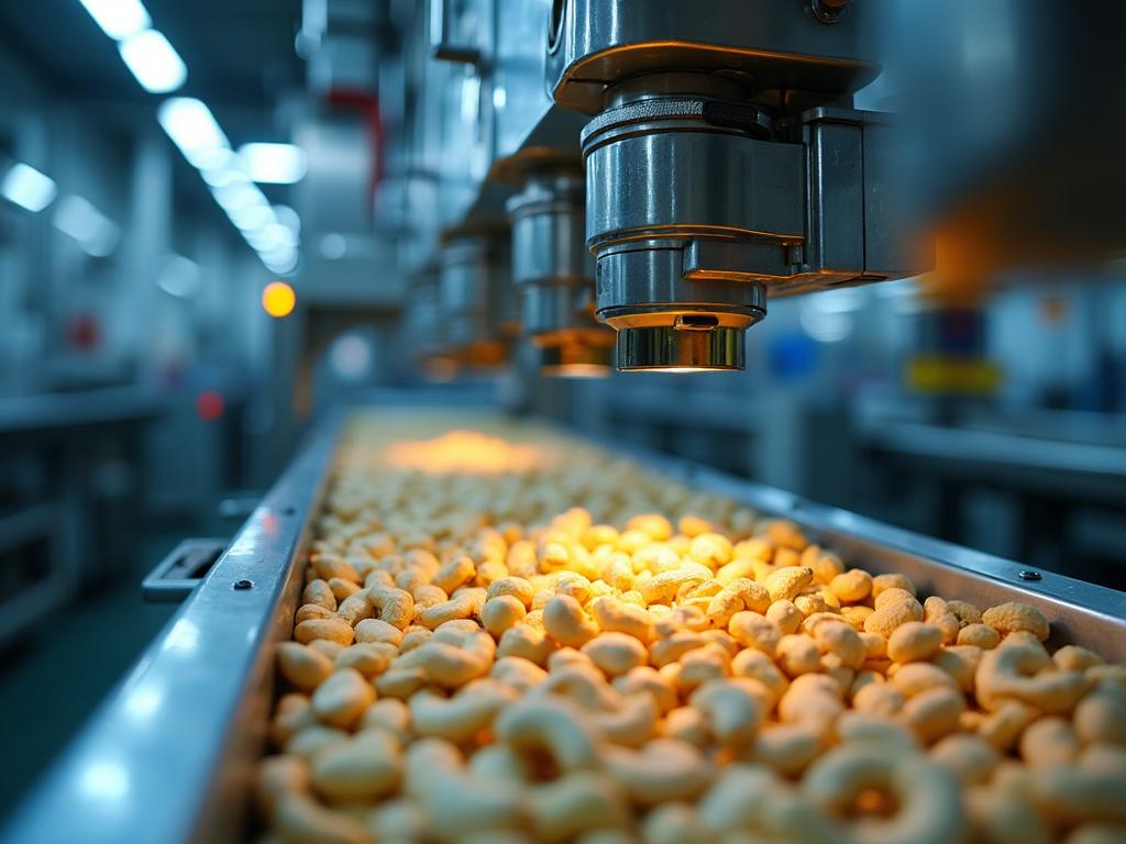 🍽️ Food Processing Industry Automatic cashew processing machinery